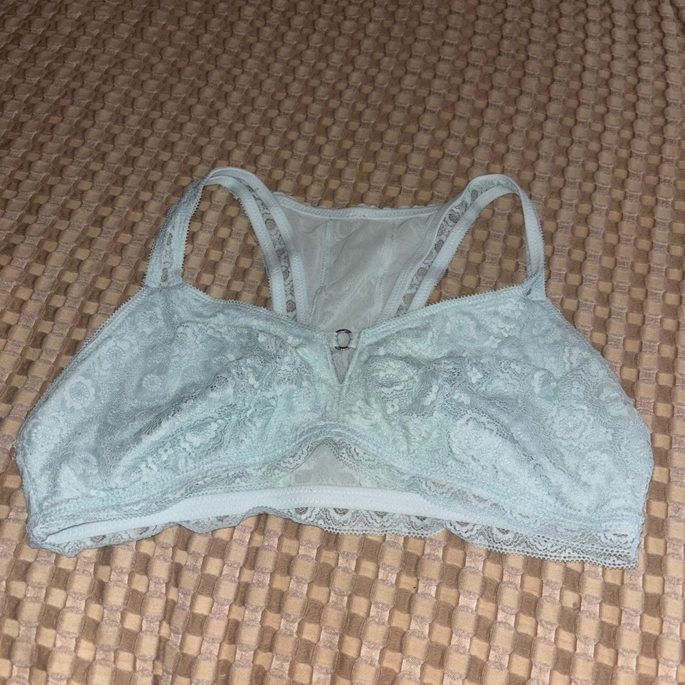 Aerie Lace Bralette in Soft Blue
